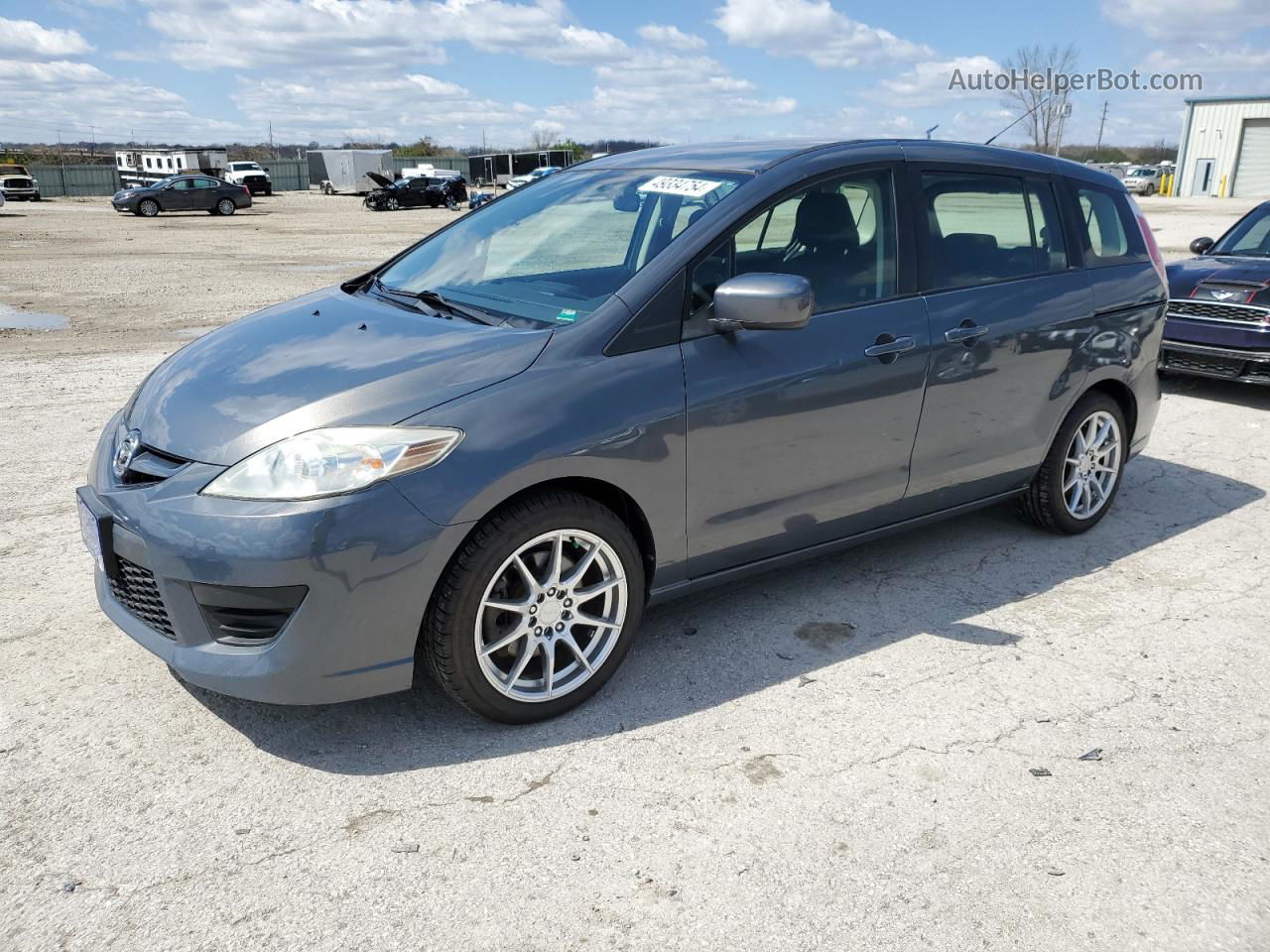 2010 Mazda 5  Teal vin: JM1CR2W37A0370475