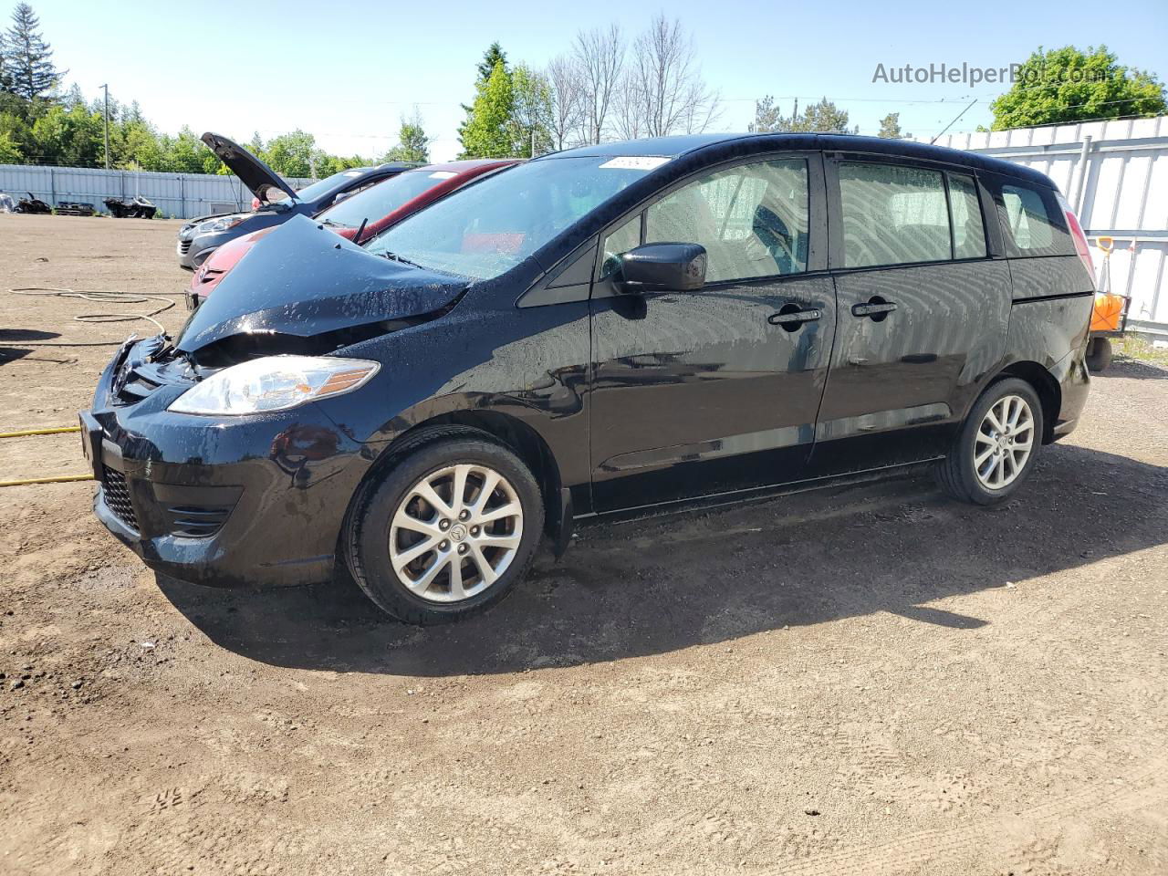 2010 Mazda 5  Черный vin: JM1CR2W37A0389950