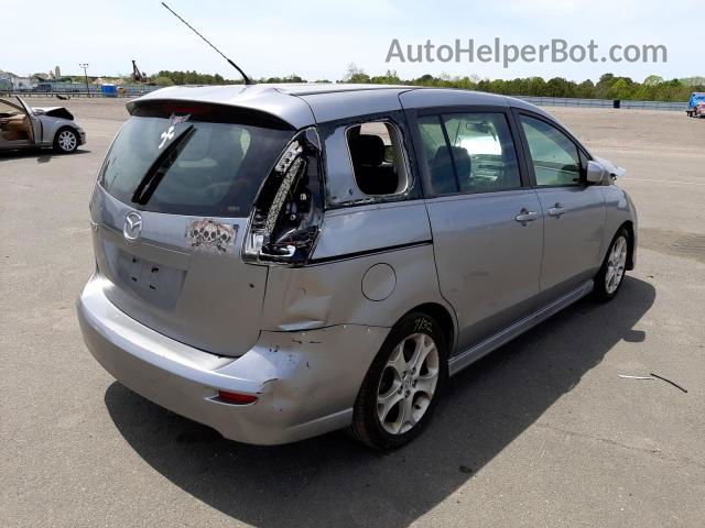 2010 Mazda 5  Silver vin: JM1CR2W38A0361204