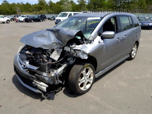 2010 Mazda 5  Silver vin: JM1CR2W38A0361204