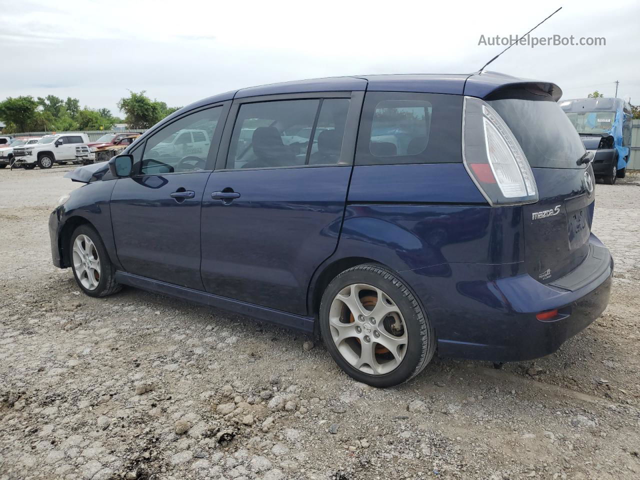 2010 Mazda 5  Blue vin: JM1CR2W38A0365432