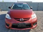 2010 Mazda 5  Red vin: JM1CR2W38A0371179