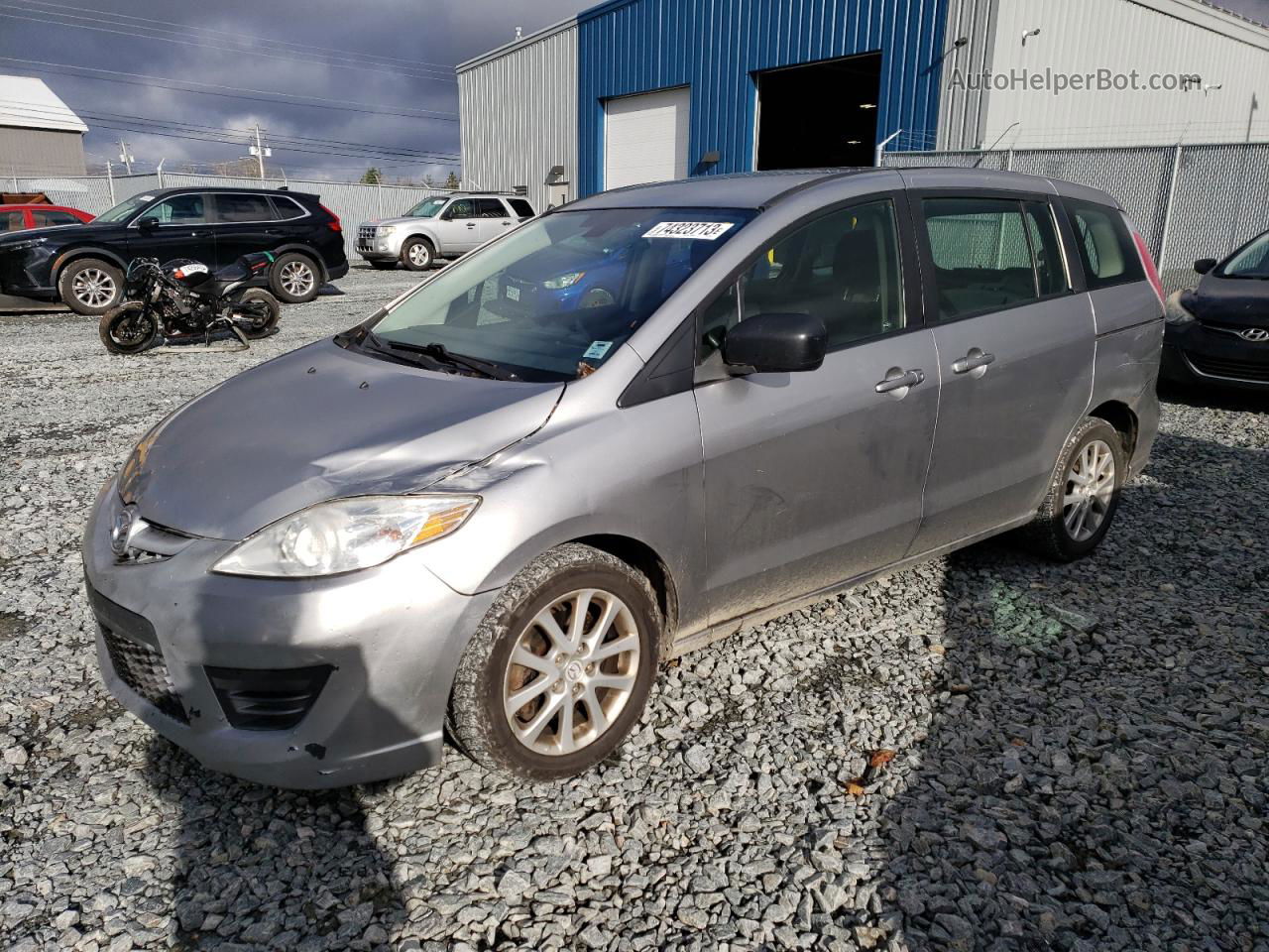 2010 Mazda 5  Серый vin: JM1CR2W38A0377340