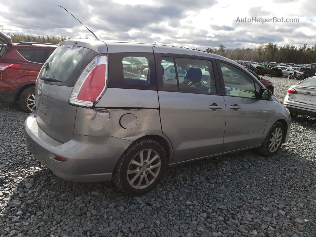 2010 Mazda 5  Серый vin: JM1CR2W38A0377340