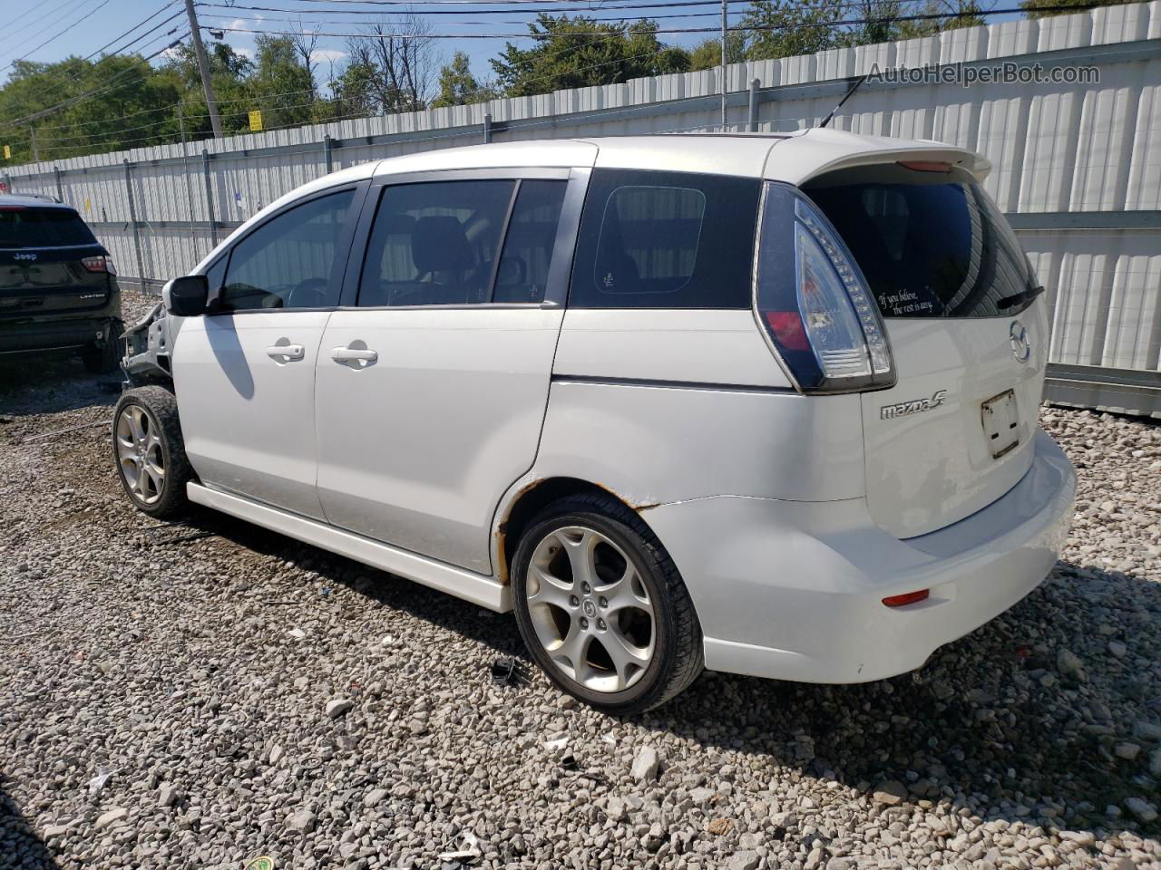 2010 Mazda 5  Белый vin: JM1CR2W38A0382408