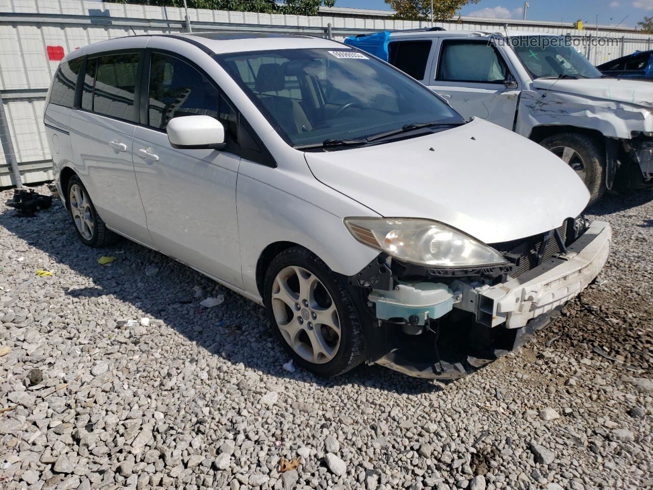 2010 Mazda 5  Белый vin: JM1CR2W38A0382408