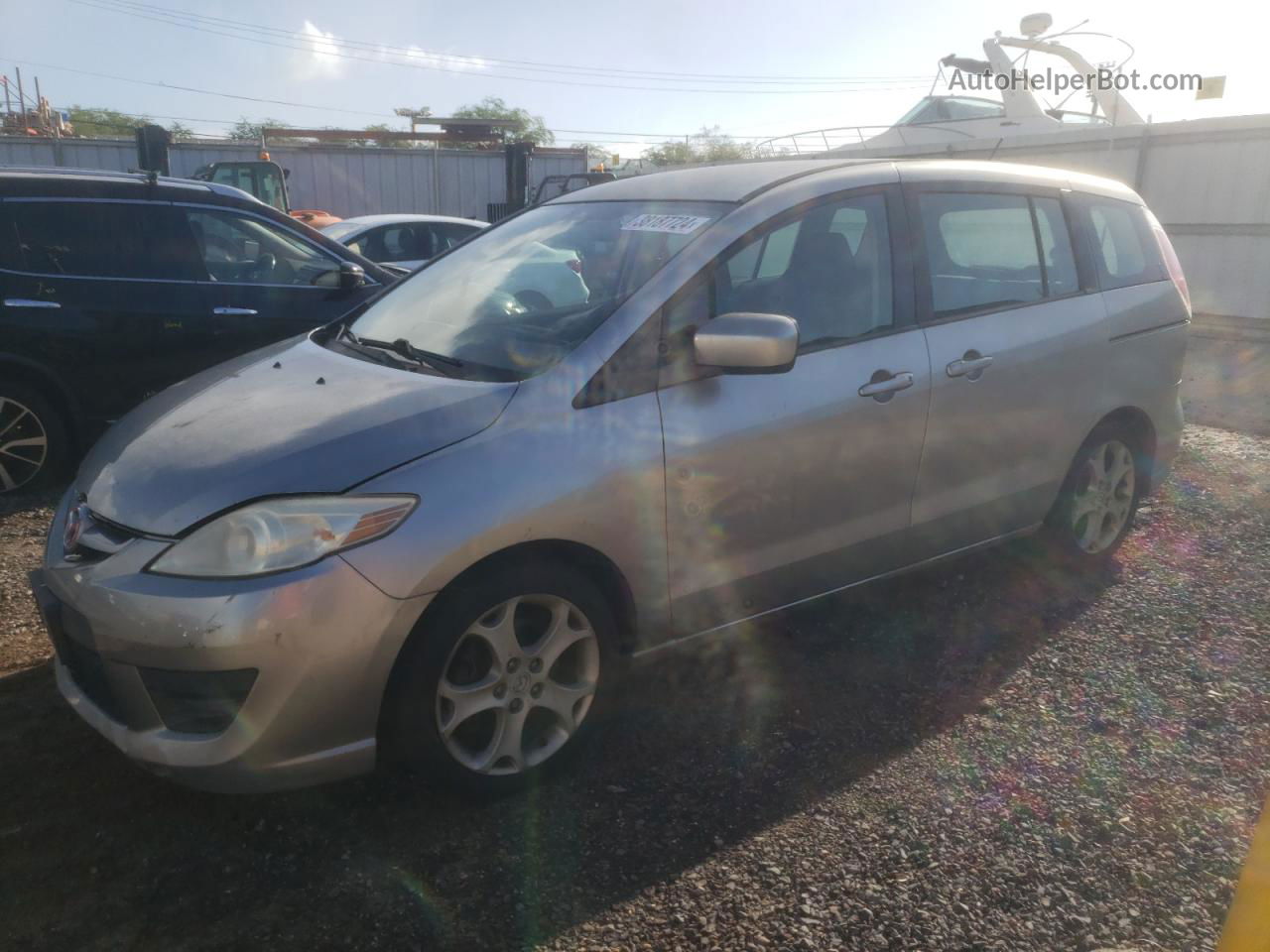 2010 Mazda 5  Gray vin: JM1CR2W38A0383722