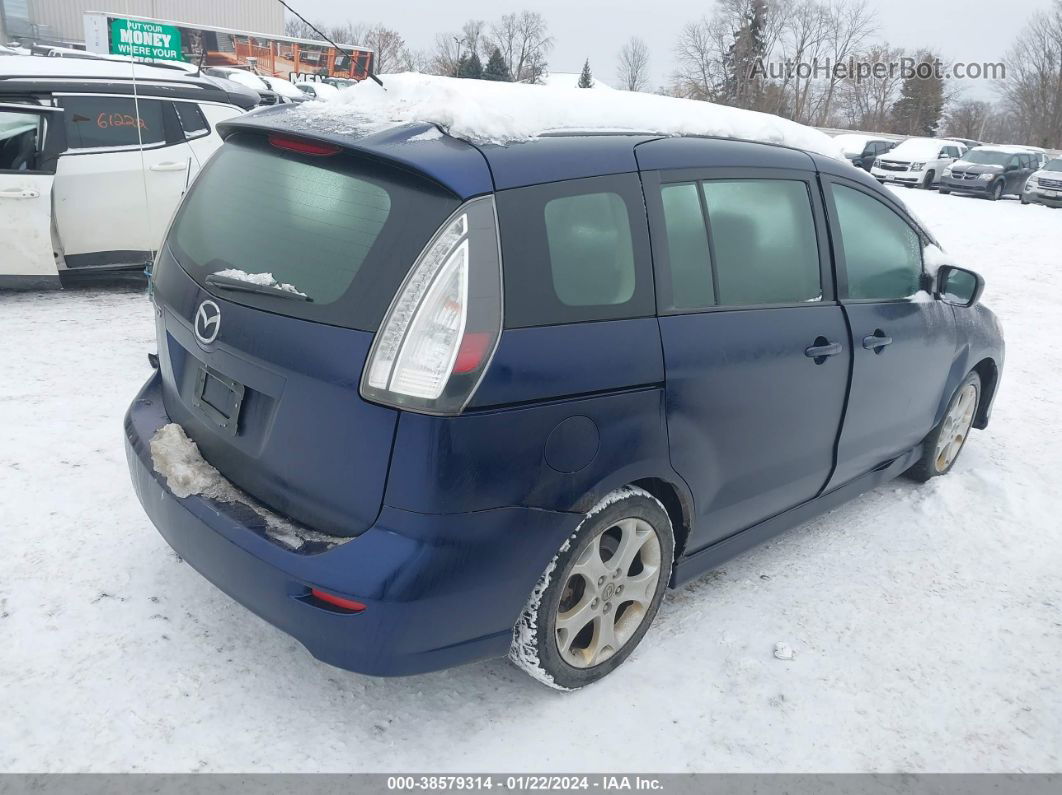 2010 Mazda Mazda5 Grand Touring Blue vin: JM1CR2W39A0361227