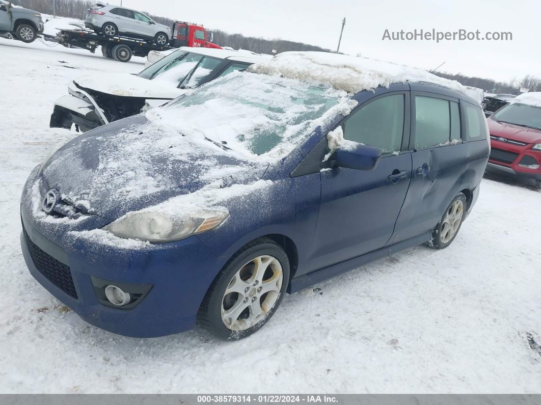 2010 Mazda Mazda5 Grand Touring Blue vin: JM1CR2W39A0361227