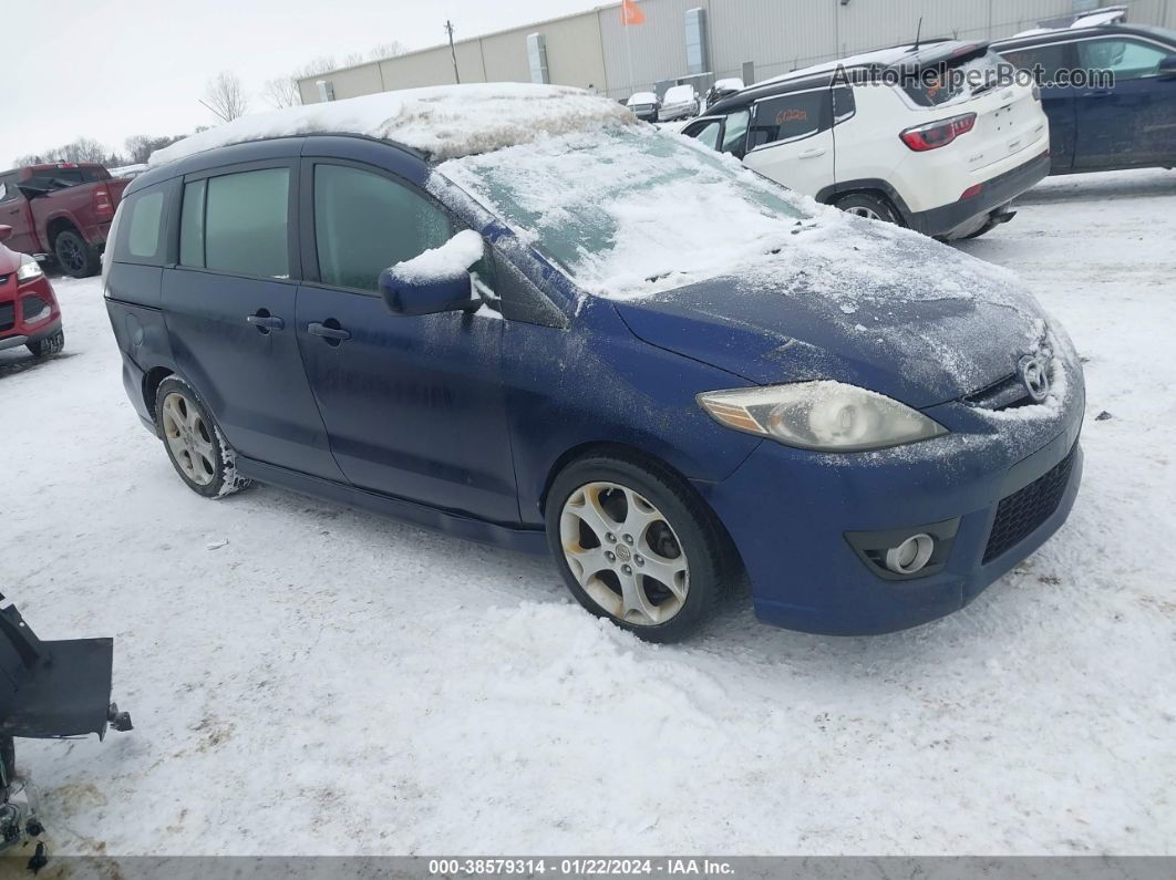 2010 Mazda Mazda5 Grand Touring Blue vin: JM1CR2W39A0361227