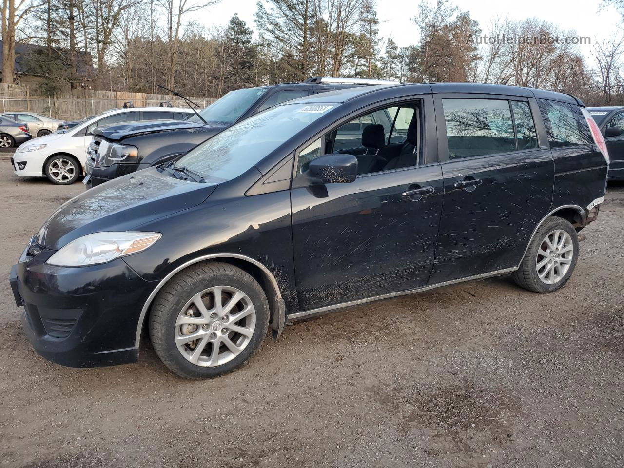 2010 Mazda 5  Black vin: JM1CR2W39A0366847