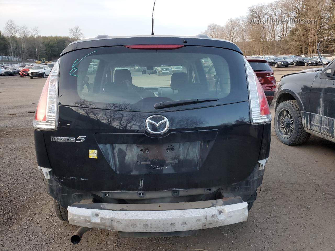 2010 Mazda 5  Black vin: JM1CR2W39A0366847