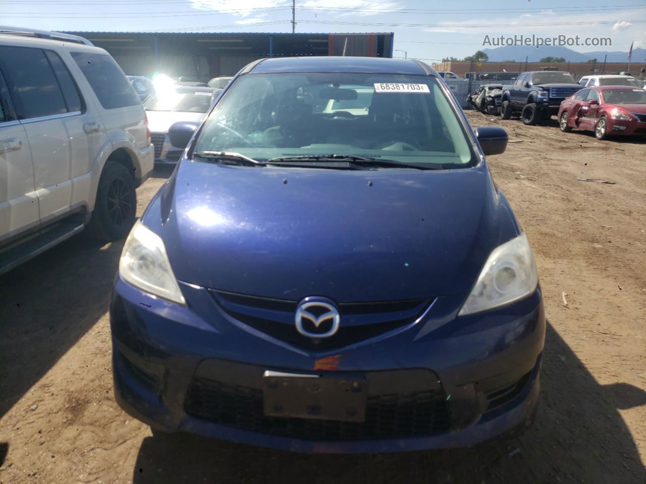 2010 Mazda 5  Blue vin: JM1CR2W39A0381087