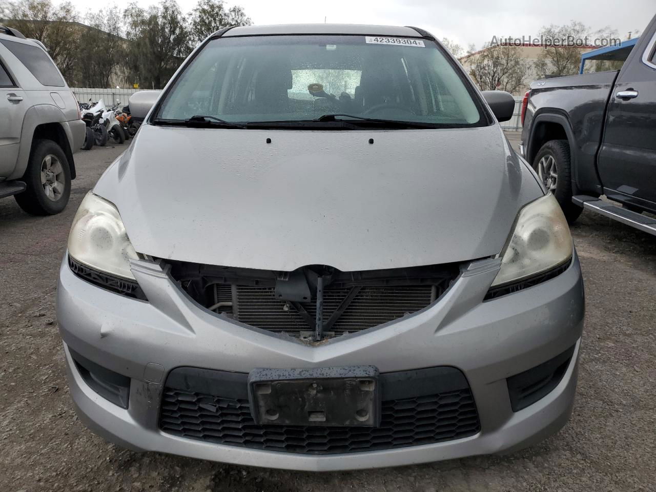 2010 Mazda 5  Серебряный vin: JM1CR2W39A0384054