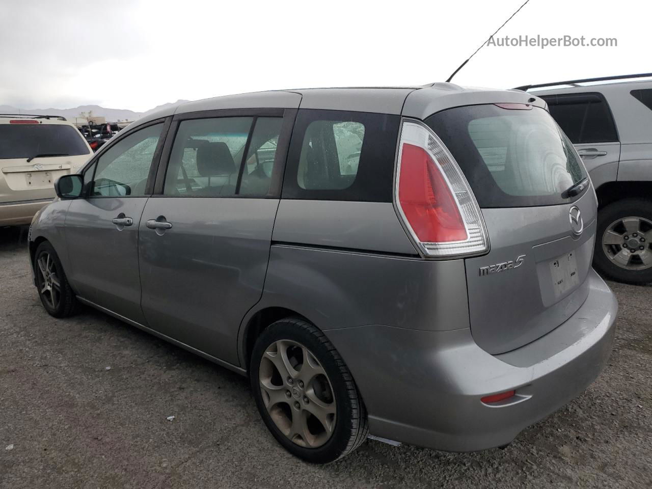 2010 Mazda 5  Silver vin: JM1CR2W39A0384054