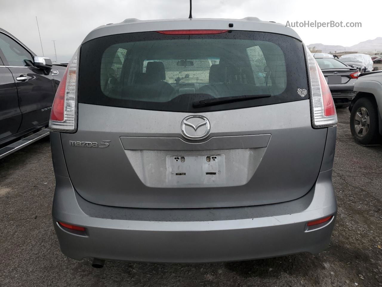 2010 Mazda 5  Silver vin: JM1CR2W39A0384054