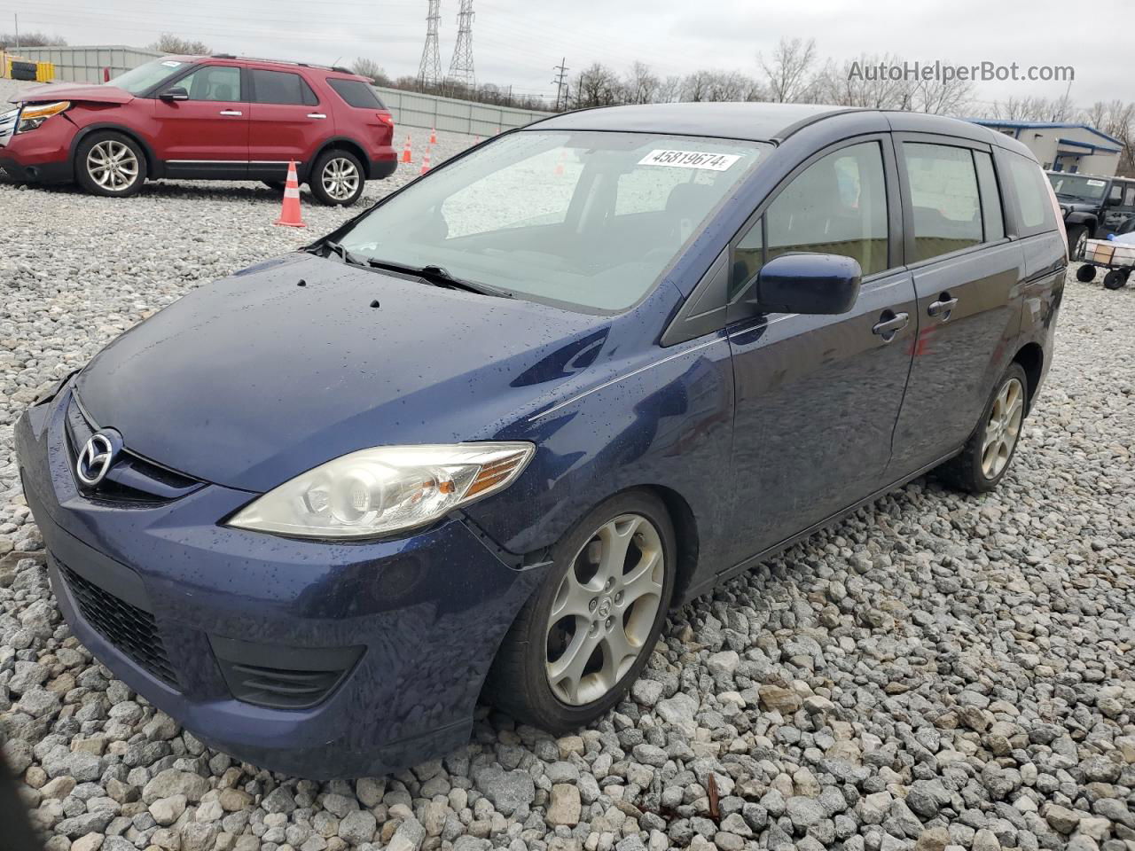 2010 Mazda 5  Синий vin: JM1CR2W39A0384474