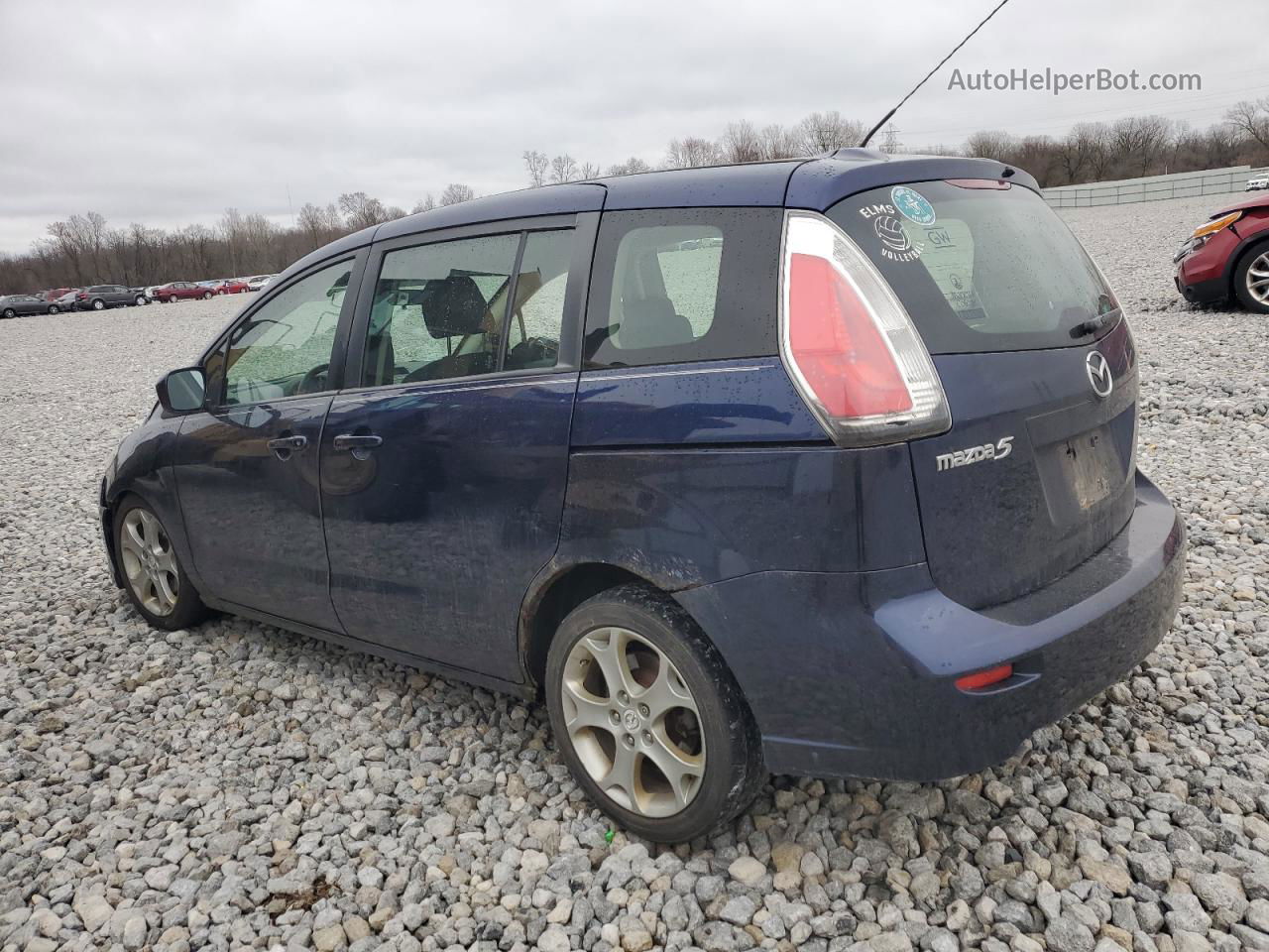 2010 Mazda 5  Blue vin: JM1CR2W39A0384474