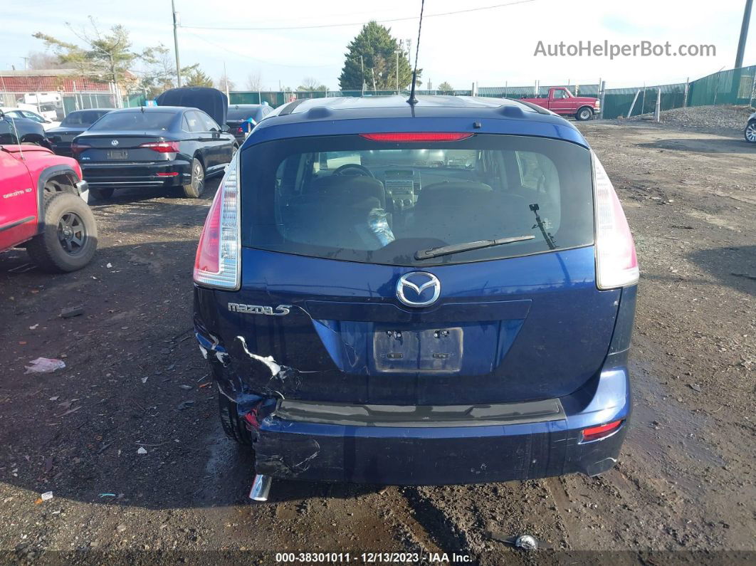 2010 Mazda Mazda5 Sport Blue vin: JM1CR2W39A0385544