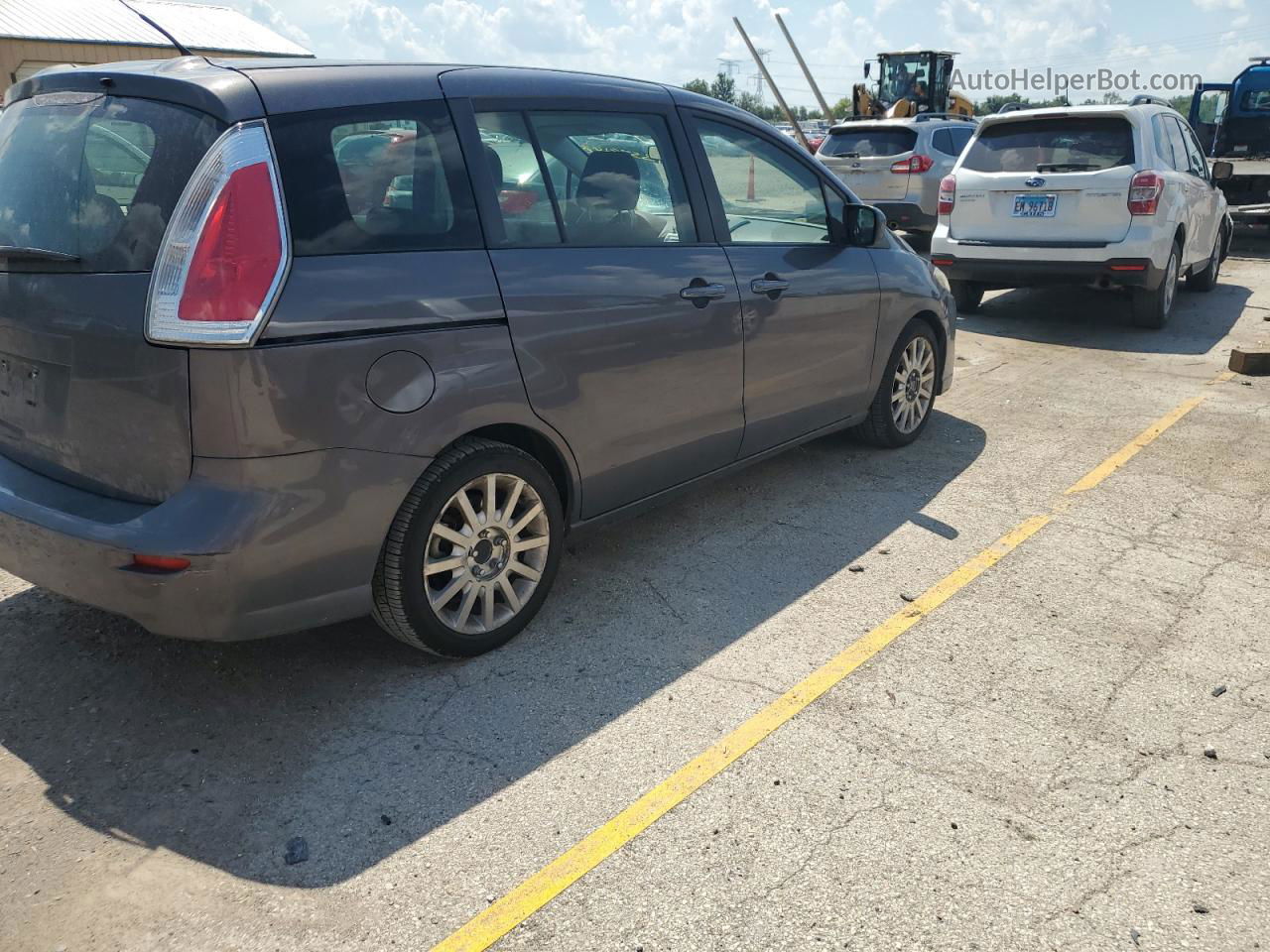 2010 Mazda 5  Gray vin: JM1CR2W39A0389027