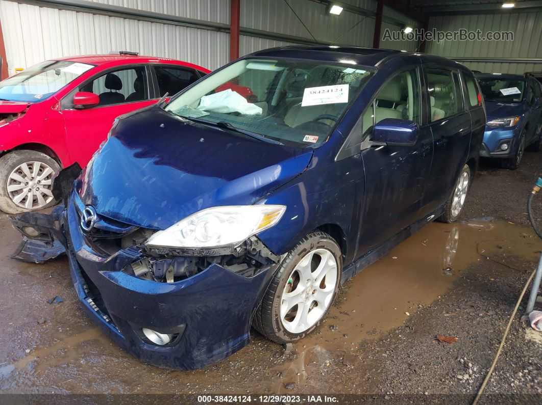 2010 Mazda Mazda5 Touring Blue vin: JM1CR2W3XA0367926