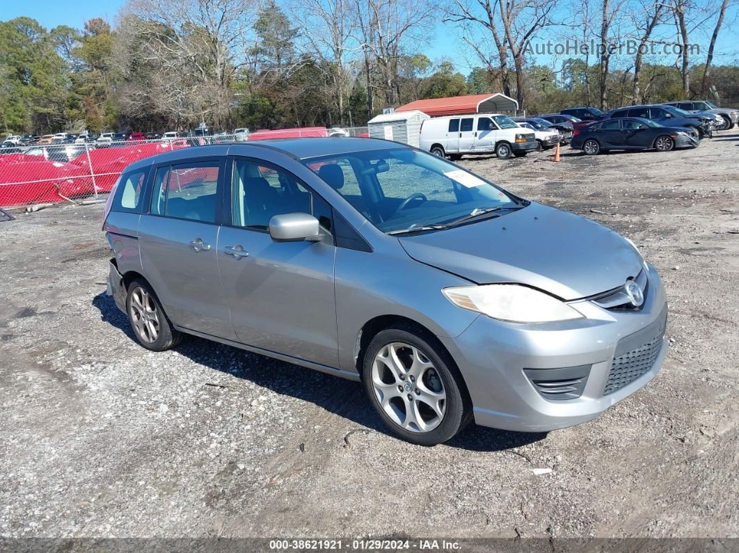 2010 Mazda Mazda5 Sport Silver vin: JM1CR2W3XA0375945