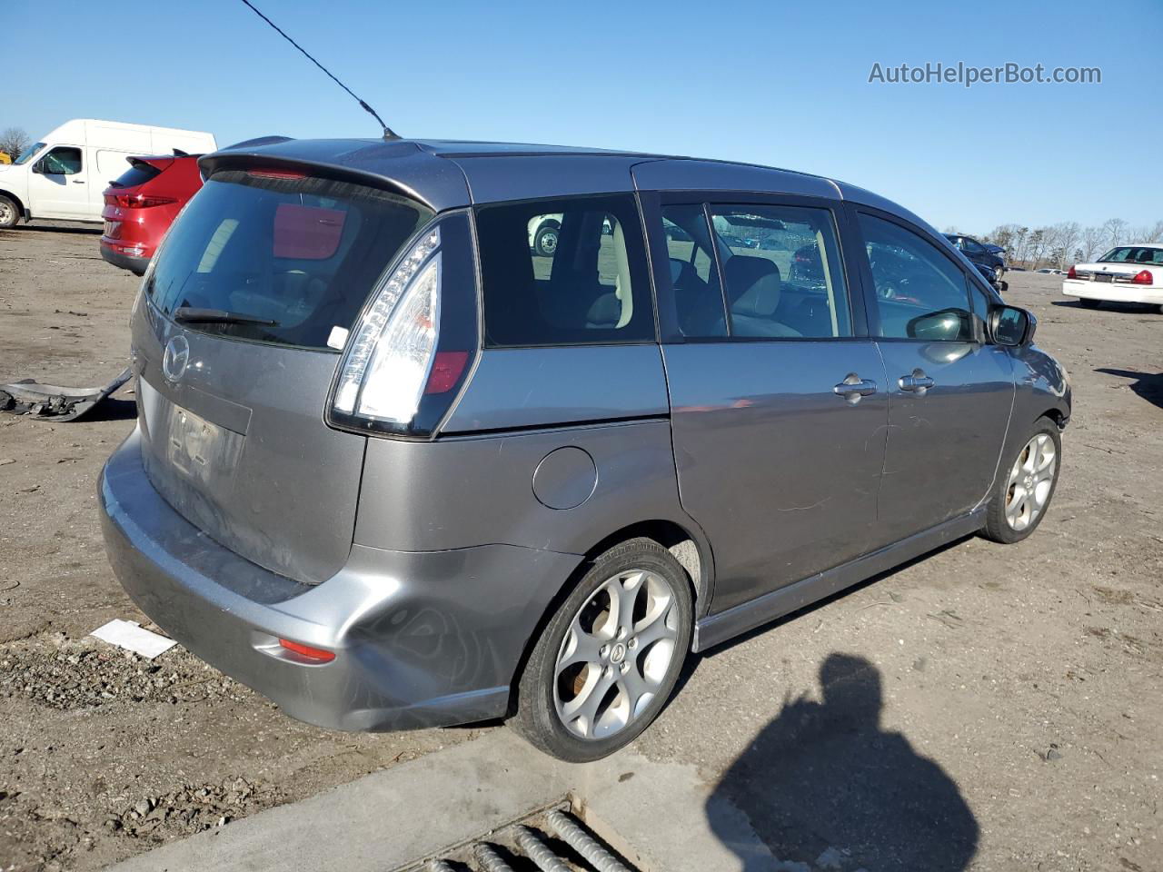 2010 Mazda 5  Серебряный vin: JM1CR2W3XA0382071