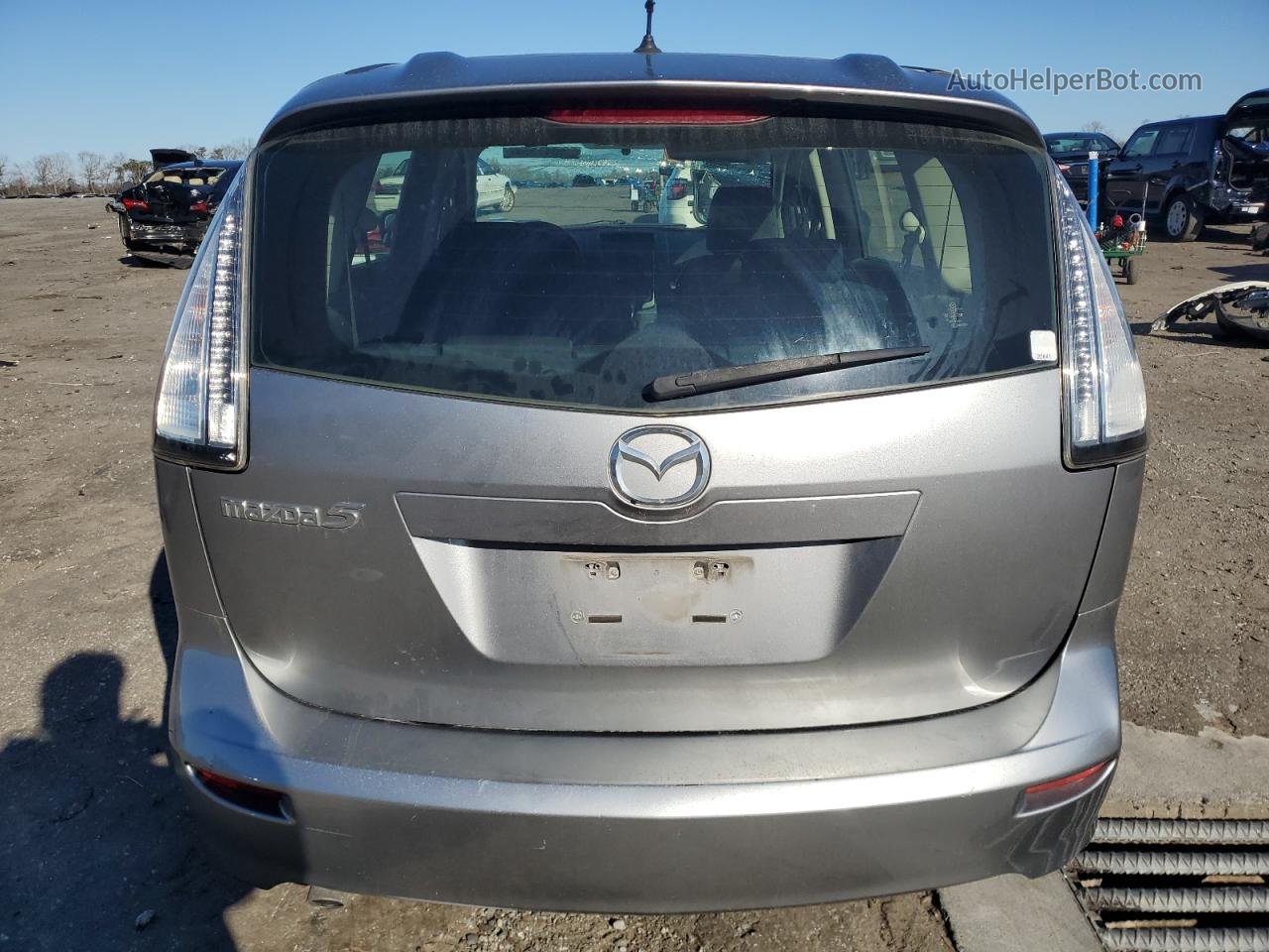 2010 Mazda 5  Silver vin: JM1CR2W3XA0382071