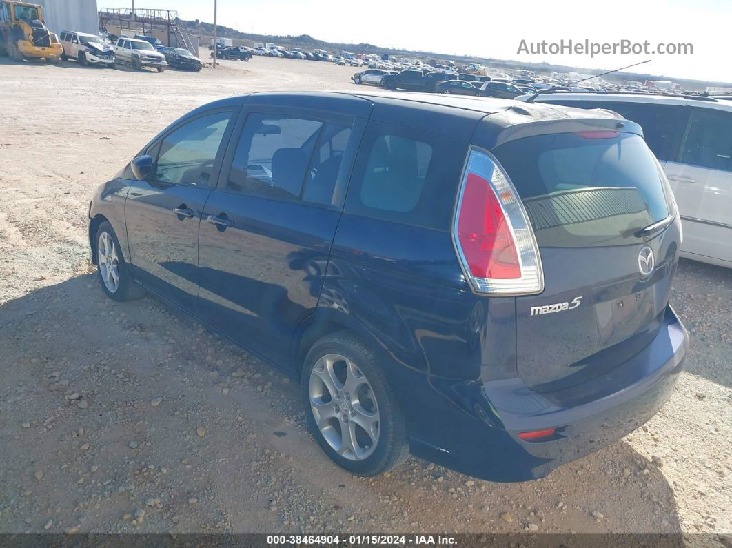 2010 Mazda Mazda5 Sport Dark Blue vin: JM1CR2W3XA0385908