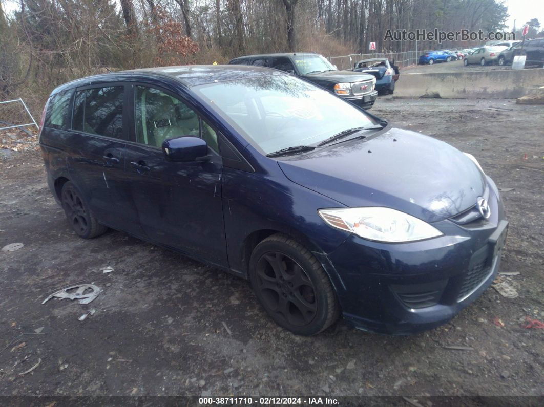 2010 Mazda Mazda5 Sport Blue vin: JM1CR2WL0A0363514