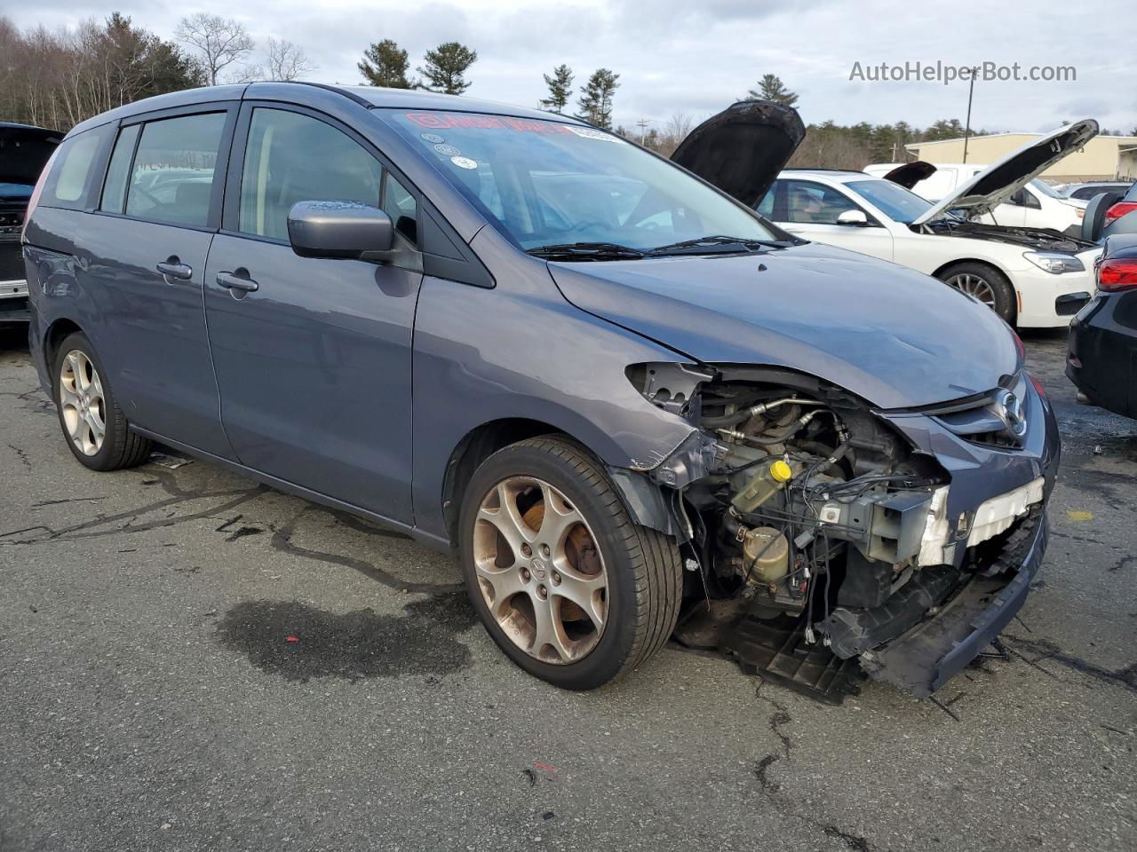 2010 Mazda 5  Gray vin: JM1CR2WL0A0370981