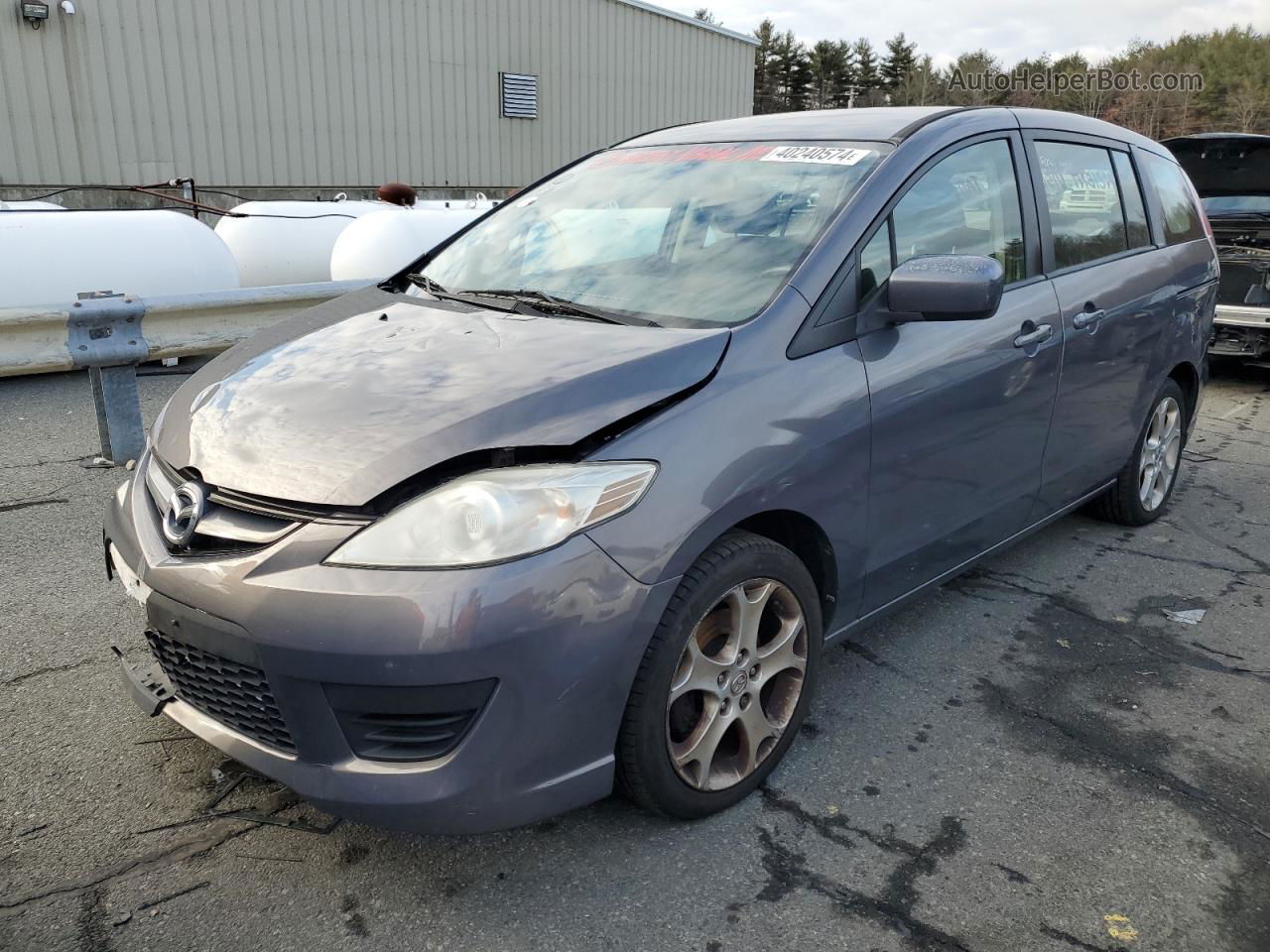 2010 Mazda 5  Серый vin: JM1CR2WL0A0370981