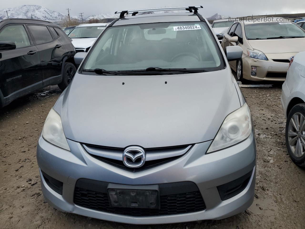 2010 Mazda 5  Silver vin: JM1CR2WL1A0369239