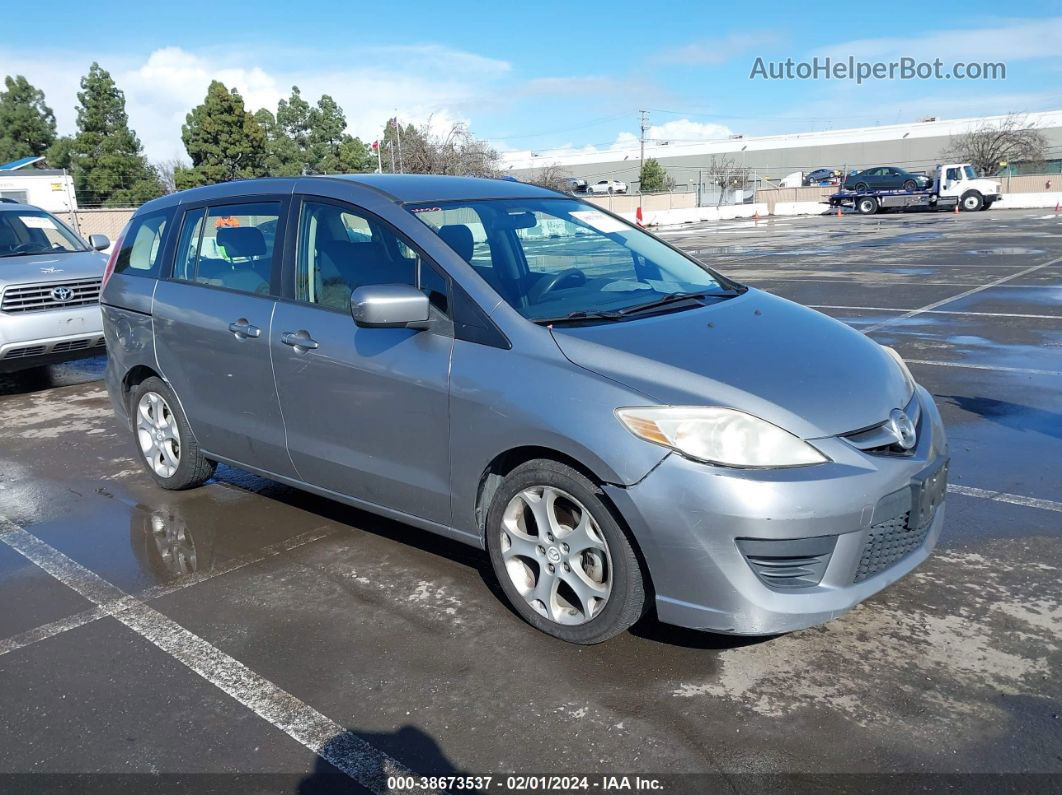 2010 Mazda Mazda5 Sport Silver vin: JM1CR2WL1A0372769