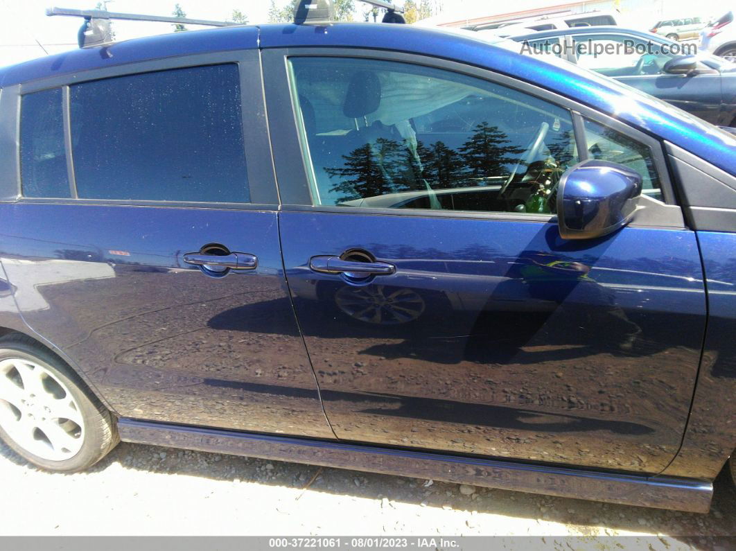 2010 Mazda Mazda5 Grand Touring Blue vin: JM1CR2WL2A0365037