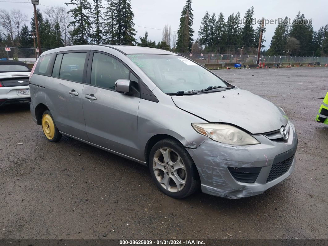 2010 Mazda Mazda5 Sport Silver vin: JM1CR2WL2A0387619