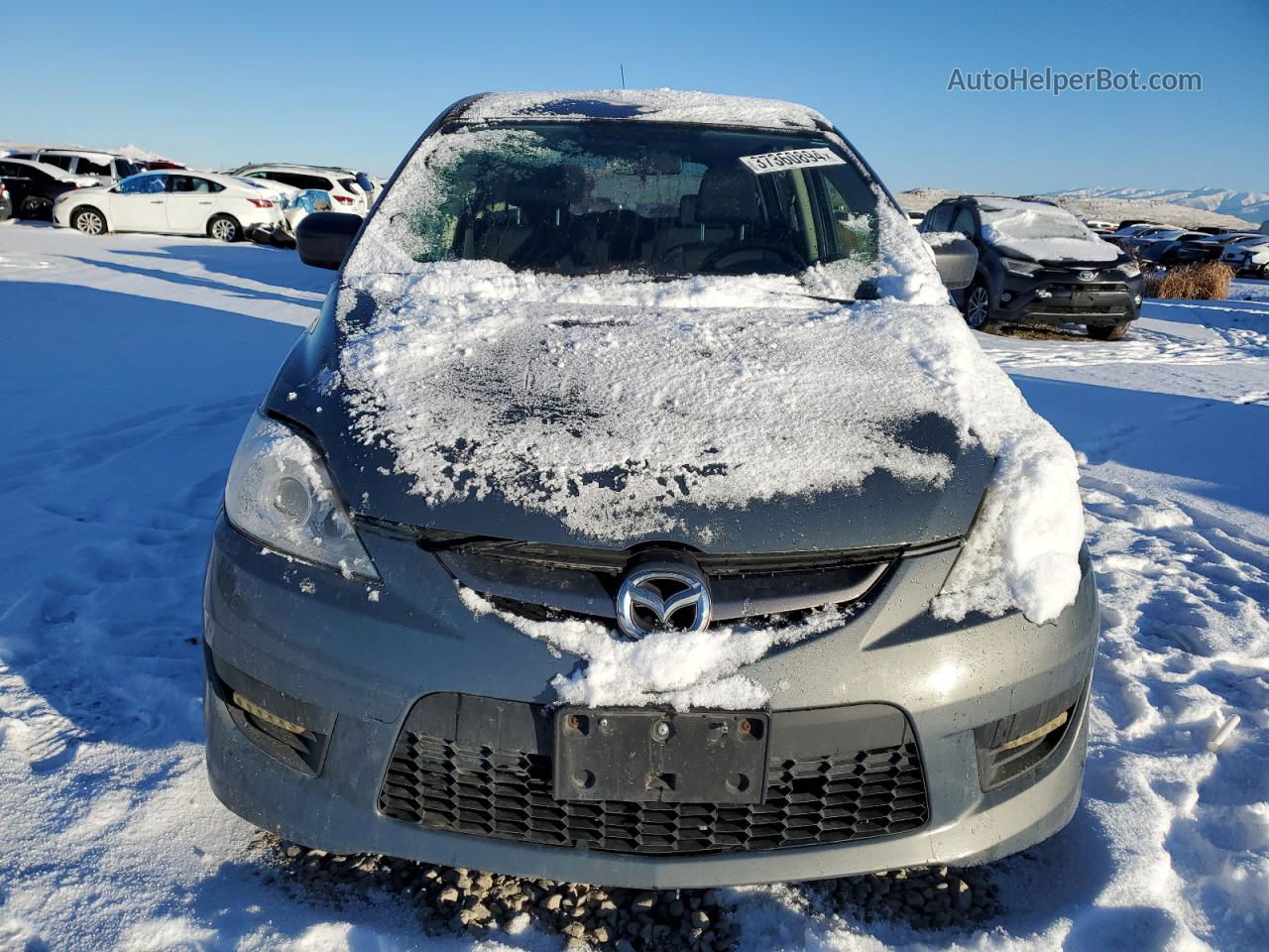 2010 Mazda 5  Charcoal vin: JM1CR2WL3A0366911