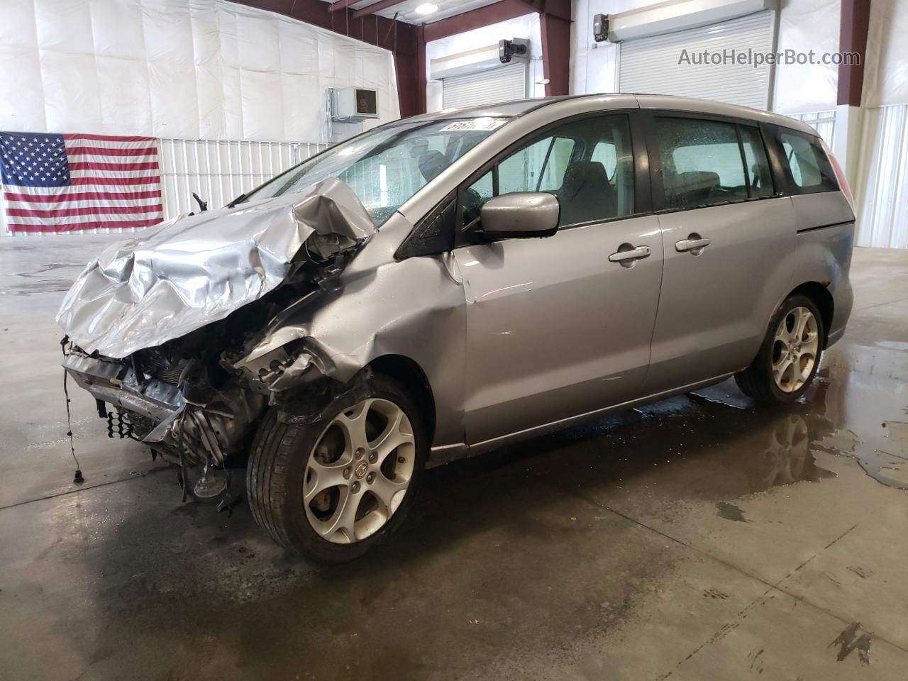 2010 Mazda 5  Серебряный vin: JM1CR2WL3A0369226