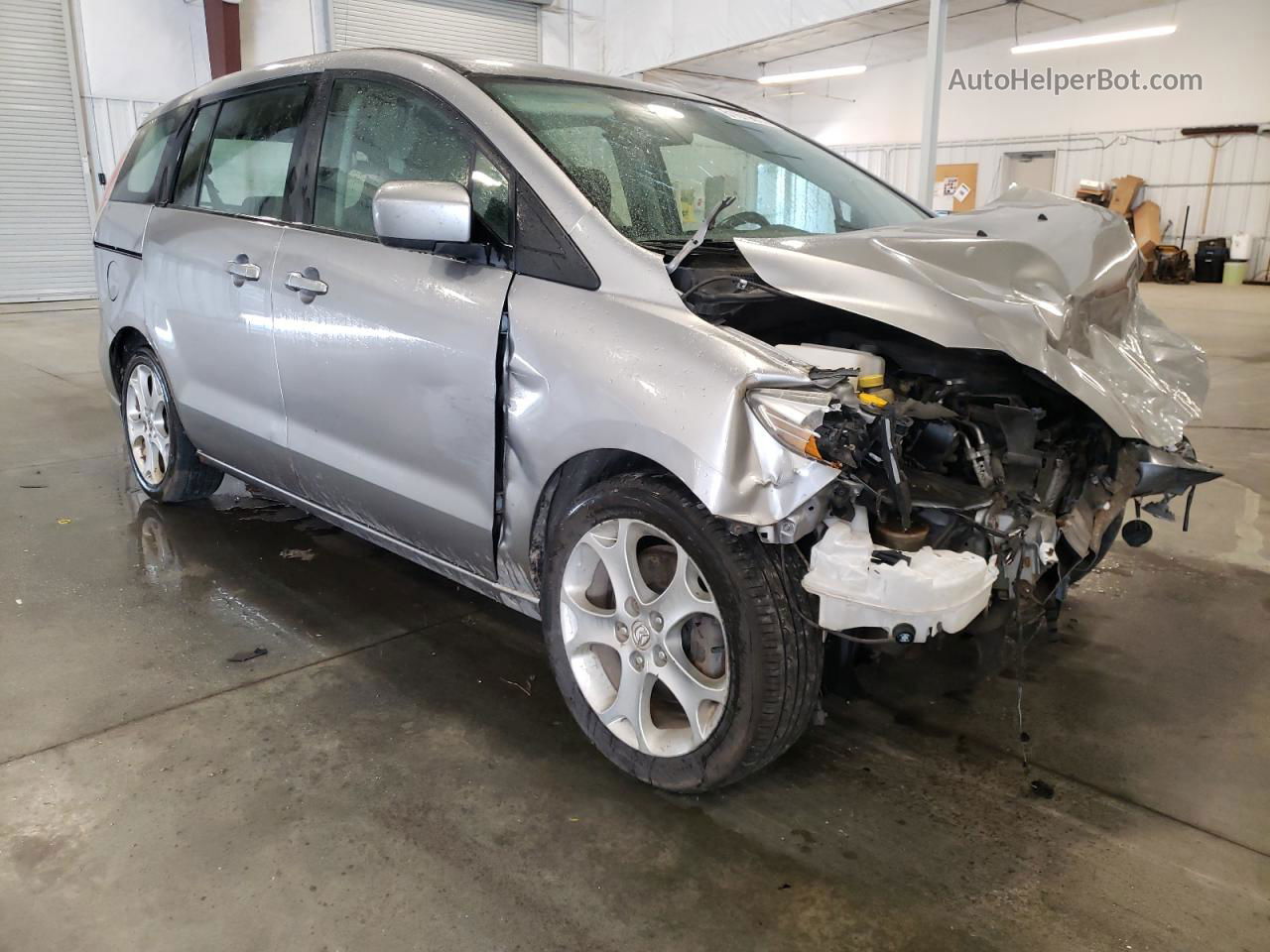 2010 Mazda 5  Серебряный vin: JM1CR2WL3A0369226