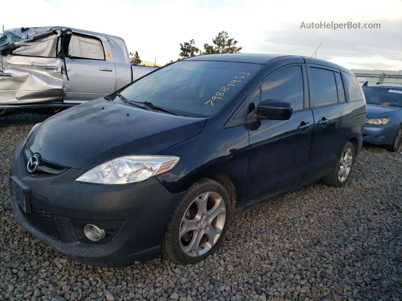 2010 Mazda 5  Black vin: JM1CR2WL3A0370389