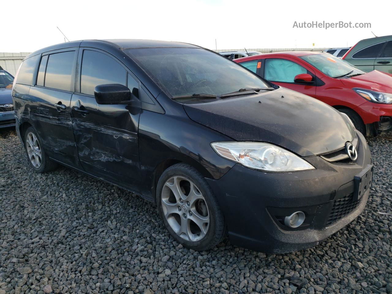 2010 Mazda 5  Black vin: JM1CR2WL3A0370389