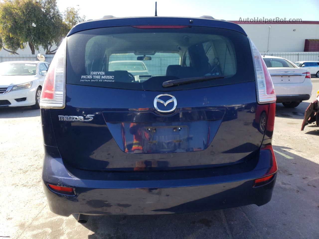 2010 Mazda 5  Blue vin: JM1CR2WL3A0378931