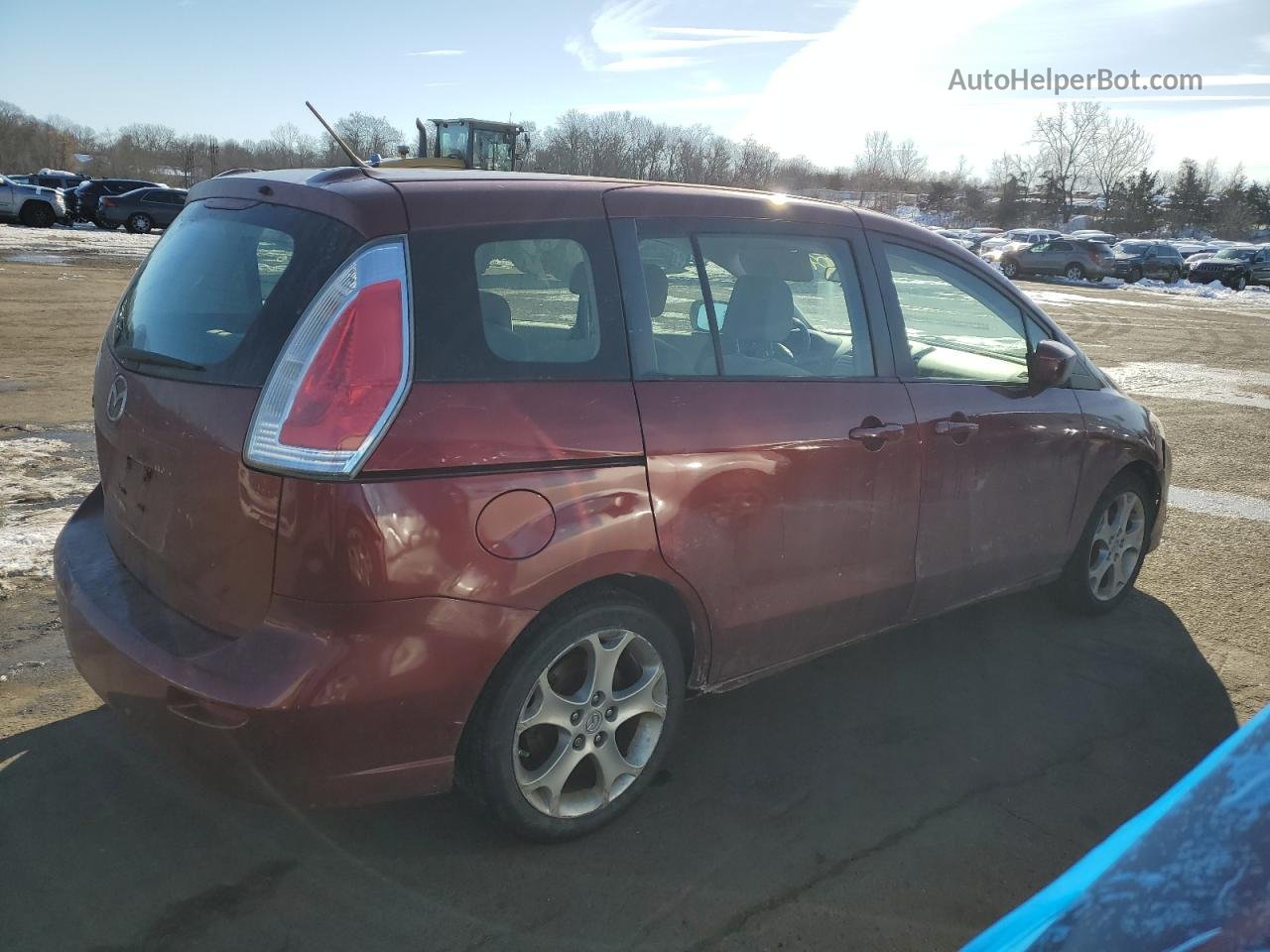 2010 Mazda 5  Red vin: JM1CR2WL3A0382624