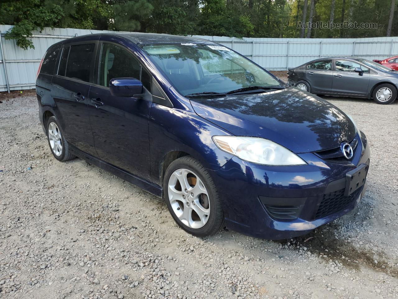 2010 Mazda 5  Blue vin: JM1CR2WL3A0388620