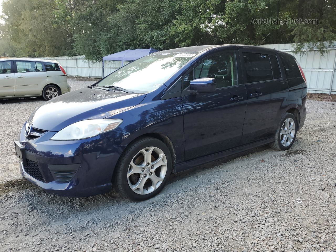 2010 Mazda 5  Blue vin: JM1CR2WL3A0388620