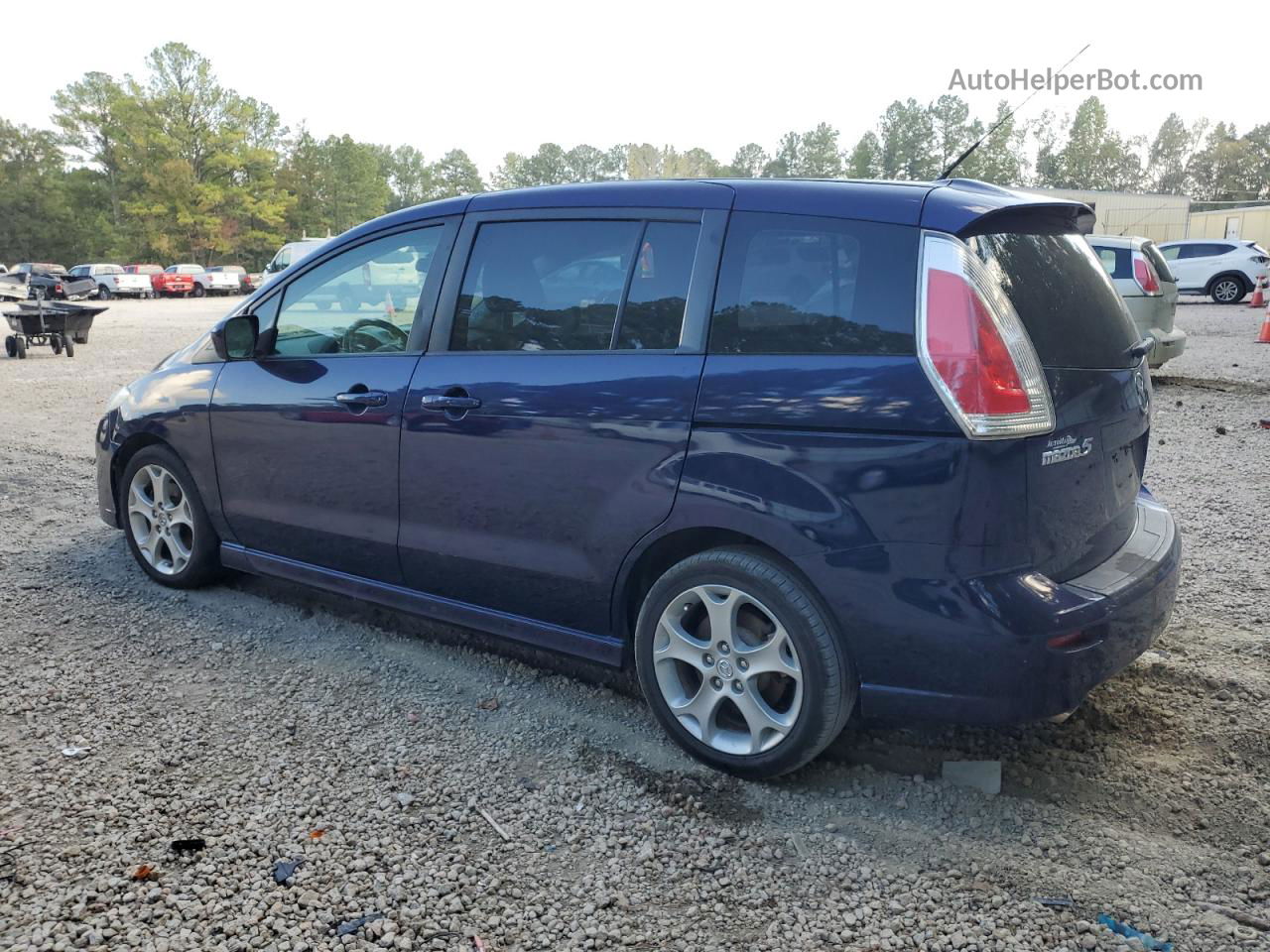 2010 Mazda 5  Blue vin: JM1CR2WL3A0388620