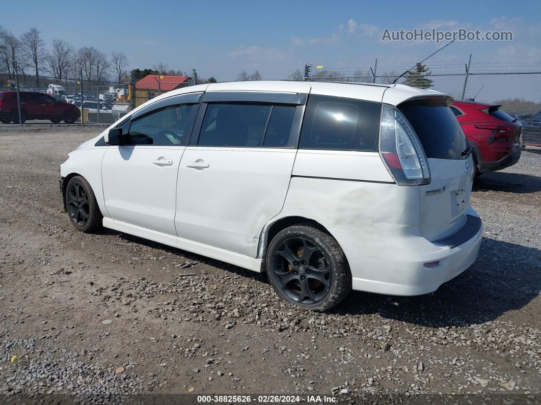 2010 Mazda Mazda5 Touring White vin: JM1CR2WL4A0361376