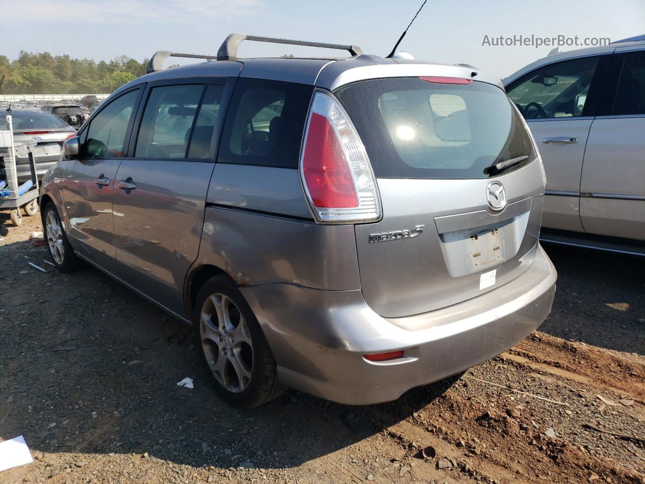 2010 Mazda 5  Silver vin: JM1CR2WL4A0362429