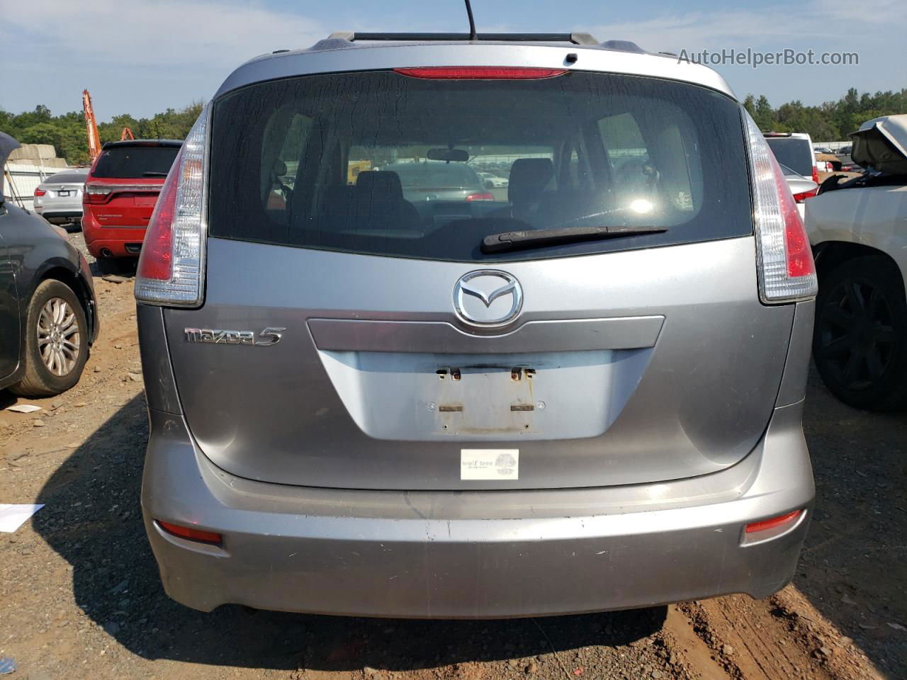 2010 Mazda 5  Silver vin: JM1CR2WL4A0362429