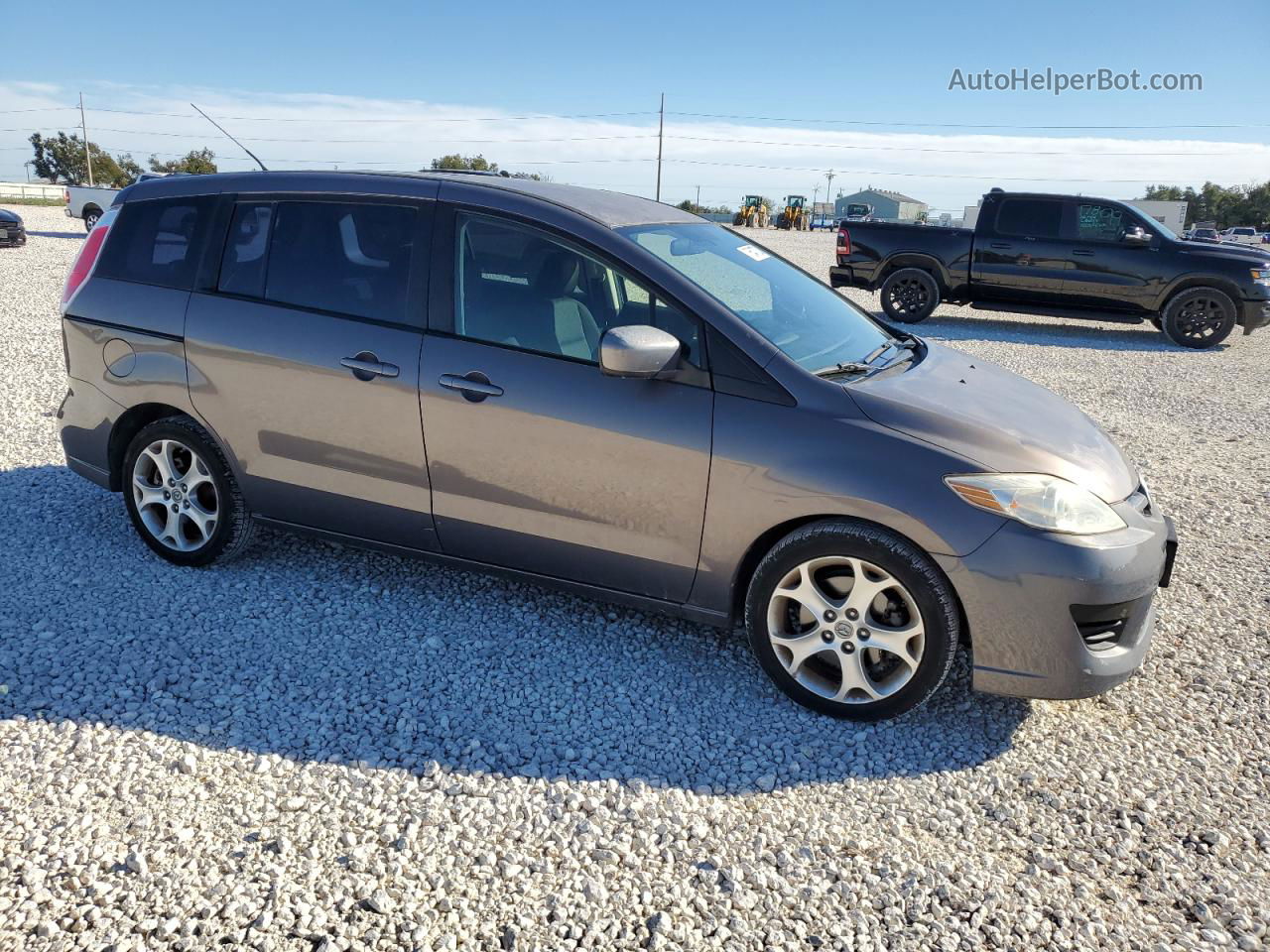 2010 Mazda 5  Серый vin: JM1CR2WL4A0387959